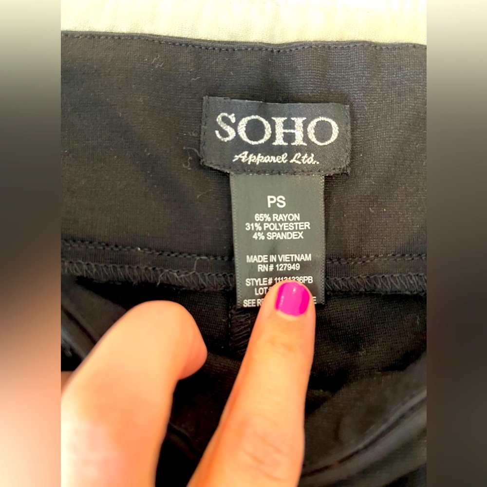 SOHO PS Dress Pant -Crop Style